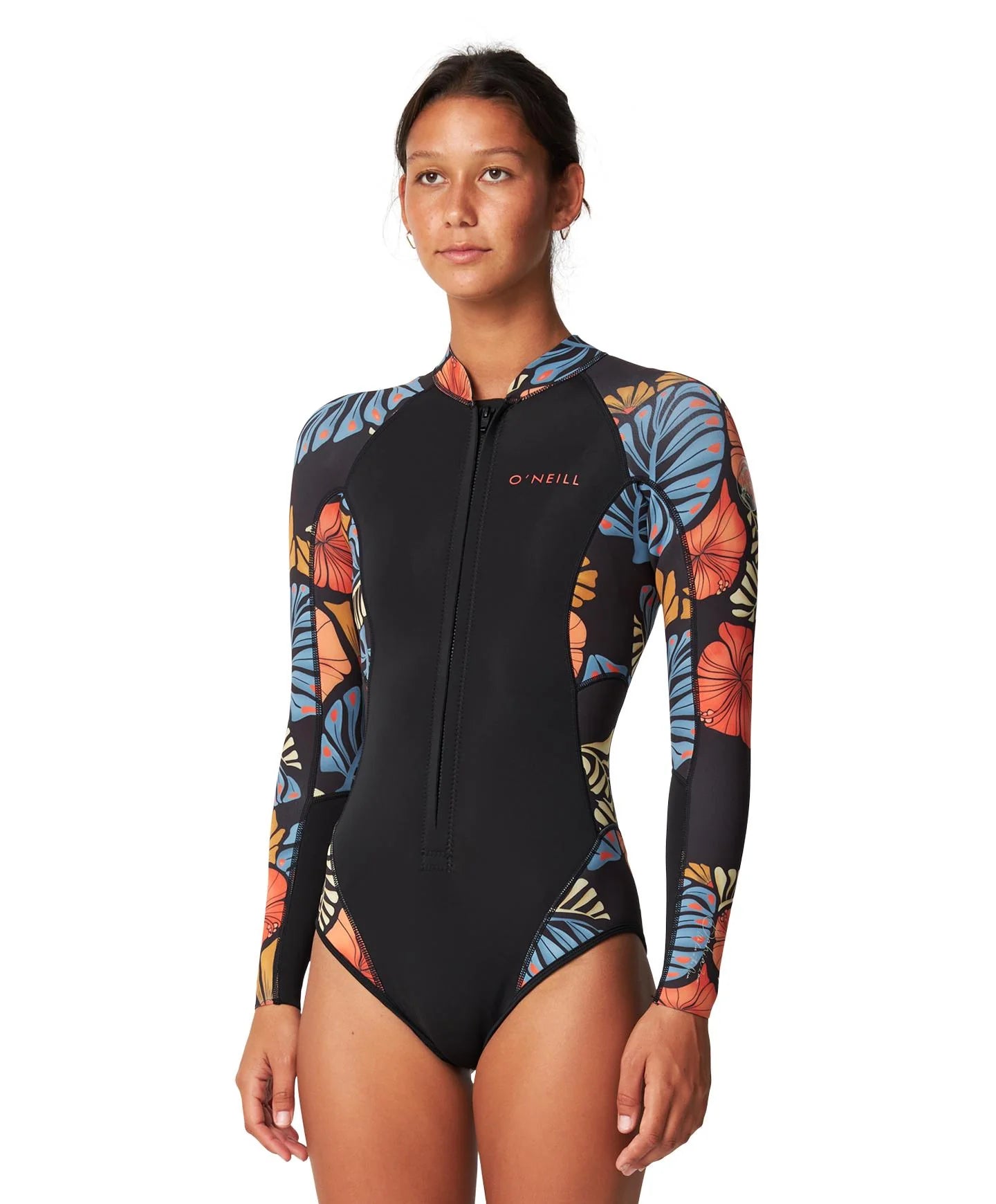 O'Neill Women's Bahia FZ Cheeky 2mm Spring Suit