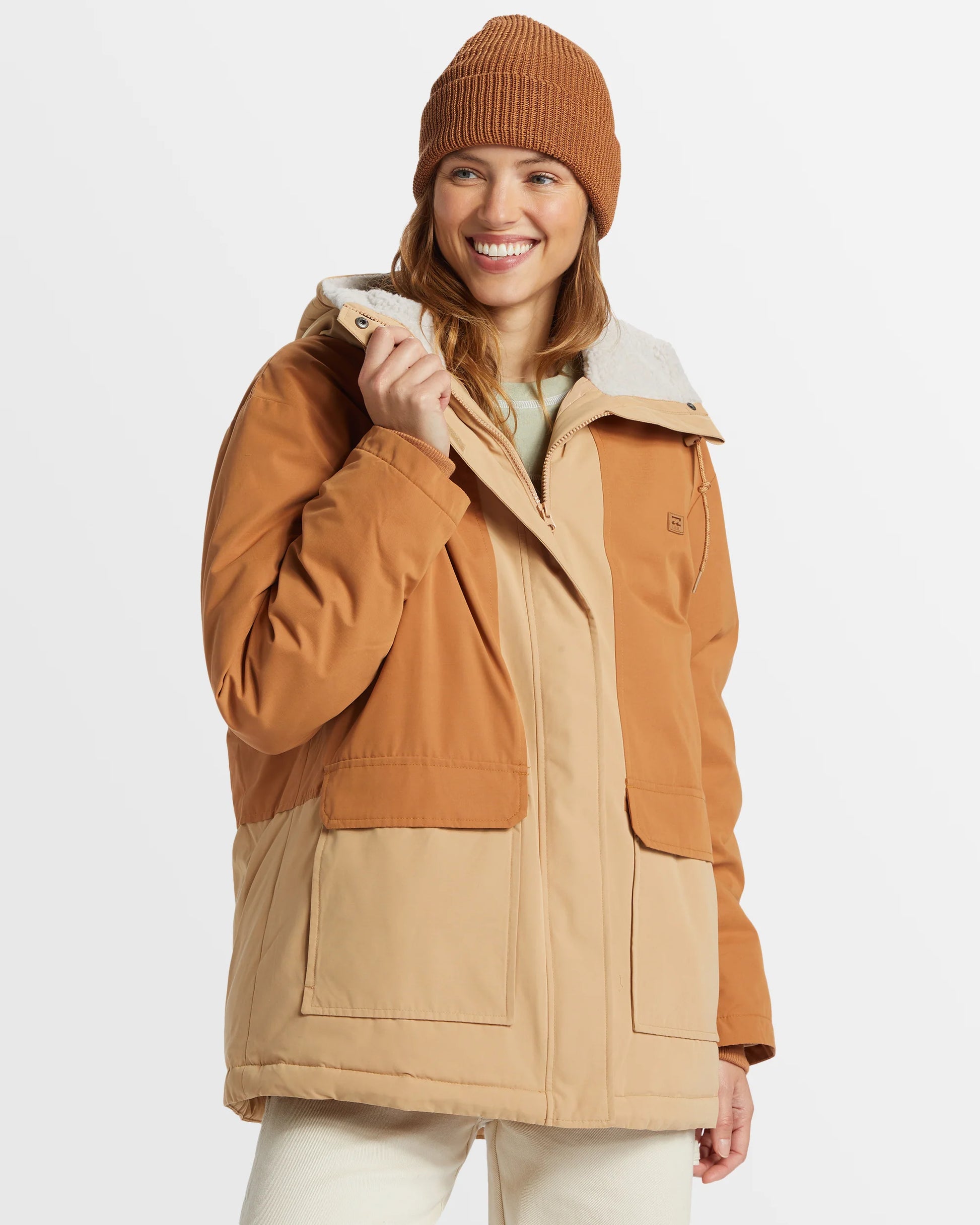 Billabong Womens Road To Laguna Parka - essential surf and skate