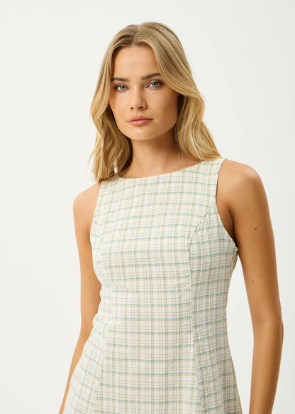 AFENDS LEGACY - SEERSUCKER MINI DRESS