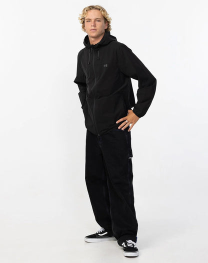 O’NEILL MEN'S TRVLR WINDBREAKER STRETCH JACKET - BLACK - essential surf and skate