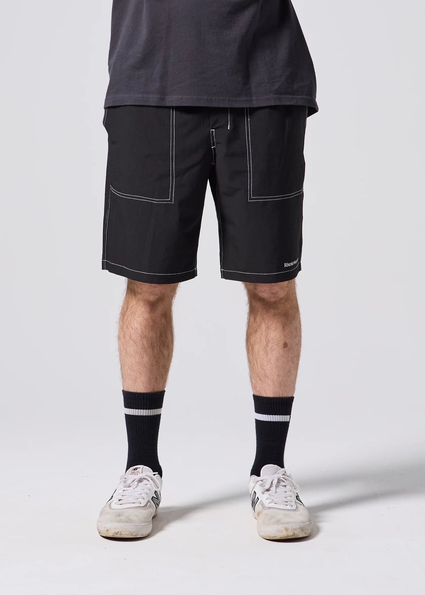 RIVVIA DAILY GRIND 20" SHORTS : BLACK