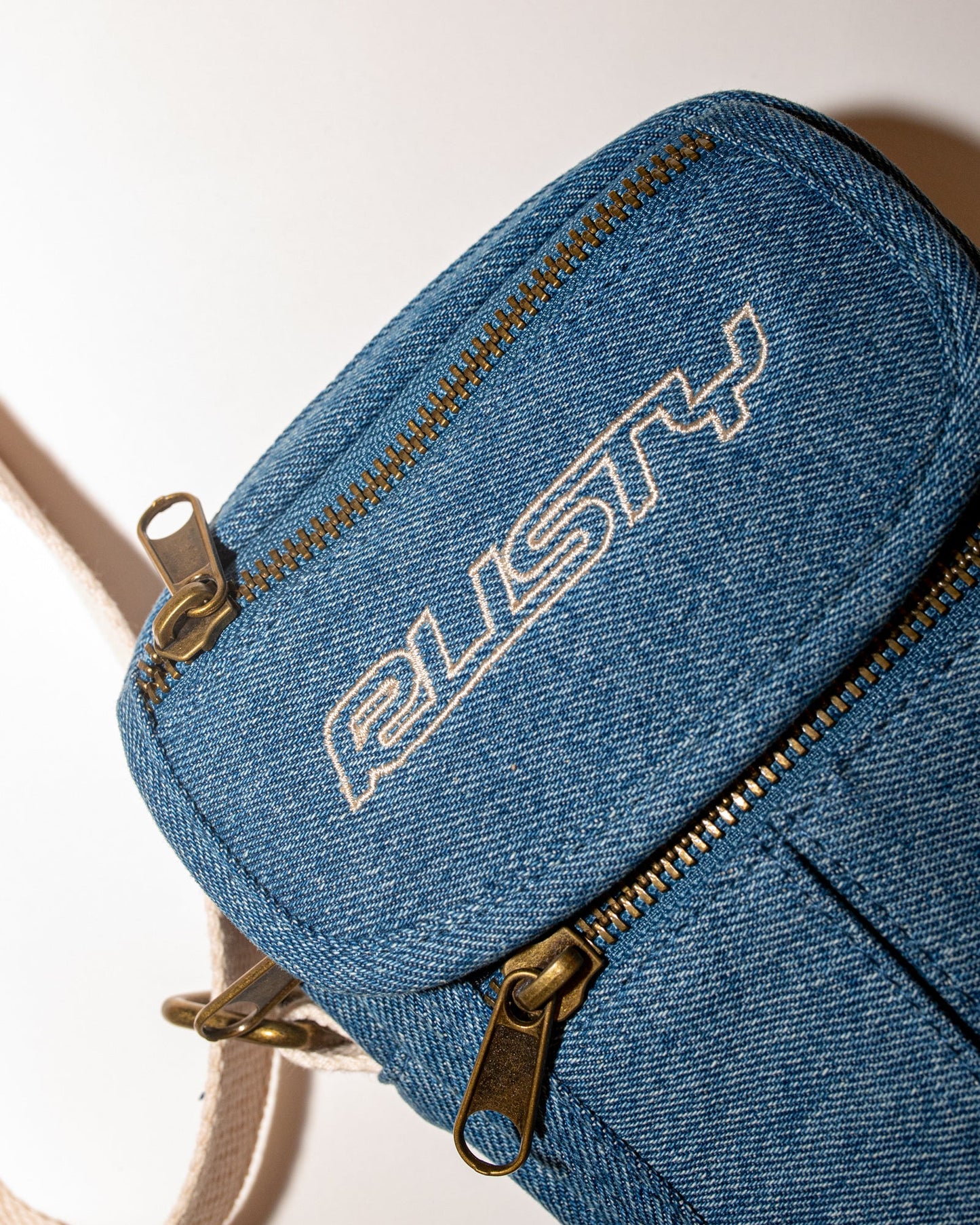 Rusty Billie Jean Denim Crossbody Bag