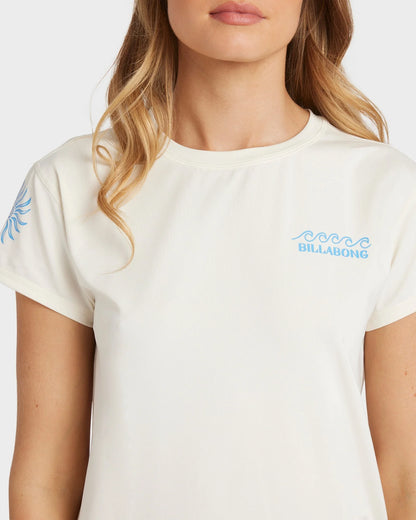 Billabong Womens Find Me Sundays Rash Vest - essential surf and skate