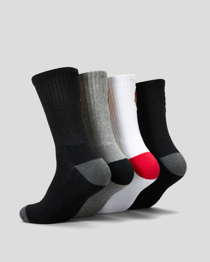 Santa Cruz Classic Dot Sock 4 Pack