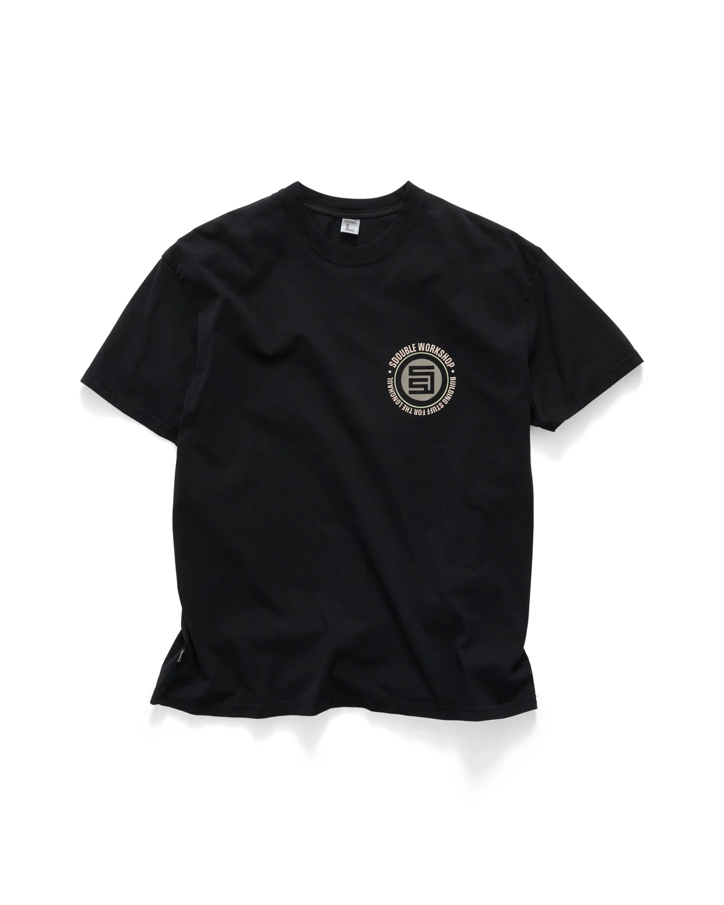 SDOUBLE WORKSHOP DOT T-SHIRT - essential surf and skate