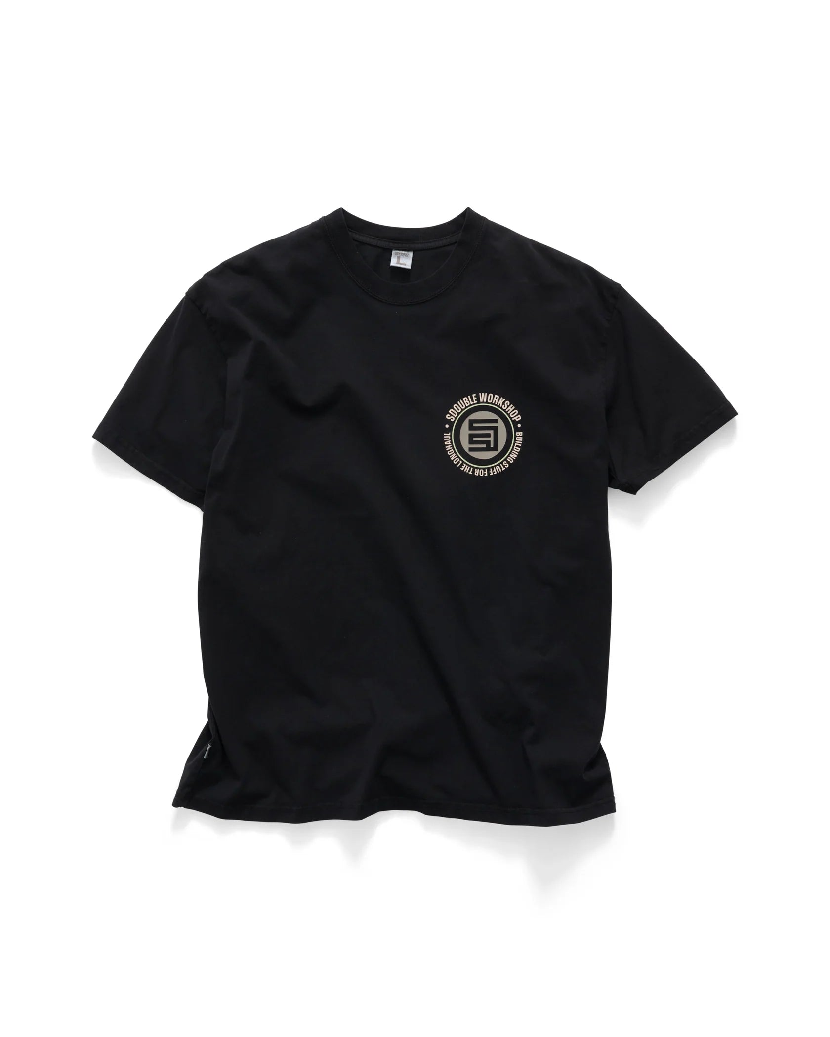 SDOUBLE WORKSHOP DOT T-SHIRT - essential surf and skate