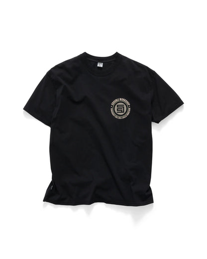 SDOUBLE WORKSHOP DOT T-SHIRT - essential surf and skate