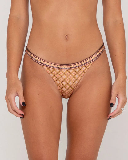 Rusty Georgie Geo Retro Bikini Bottom