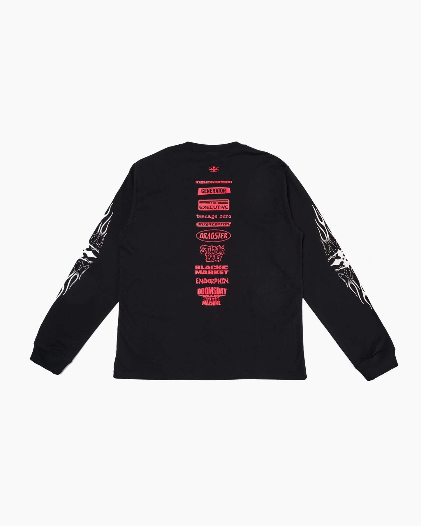 RITUAL VISION FLAME LONG SLEEVE TEE - essential surf and skate