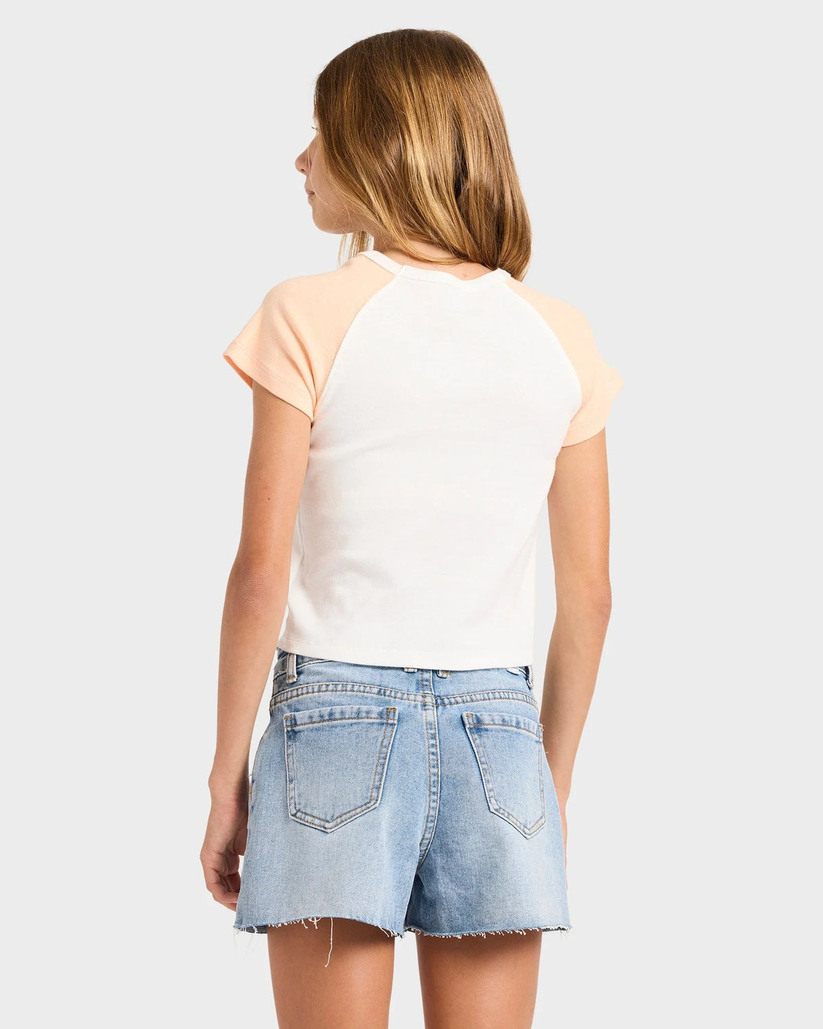 Billabong Girls 6-14 Surf Club Ringer Raglan T-Shirt