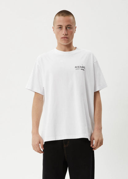 AFENDS MIND OVER - HEAVYWEIGHT BOXY TEE