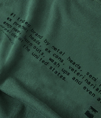 FORMER TRUSTED T-SHIRT // WASHED GREEN