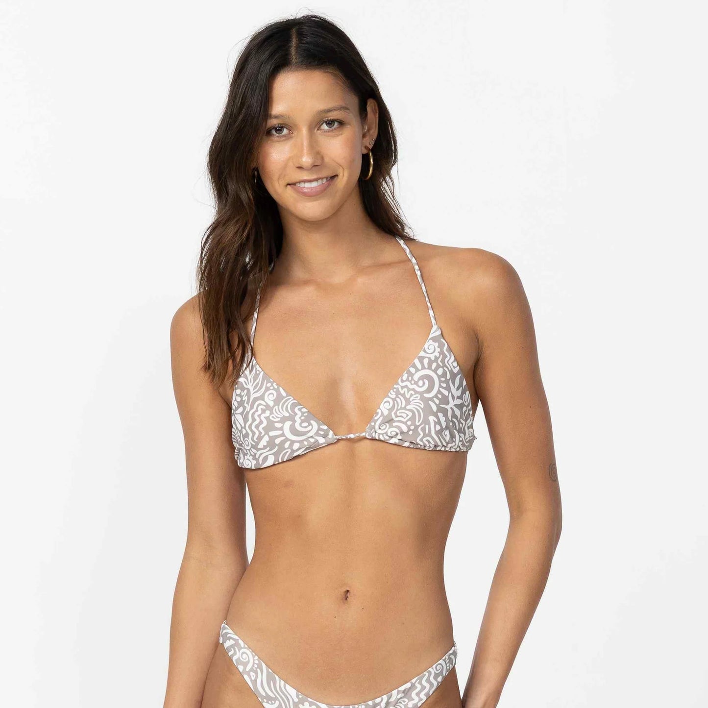 O’NEILL SALTWATER ESSENTIALS VENICE BIKINI TOP - DUNE