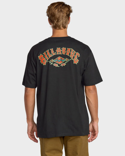 Billabong Mens Rose Arch Regular T-Shirt