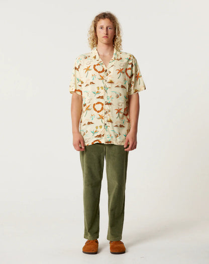Critical Slide Islands Resort Shirt - Butter - essential surf and skate