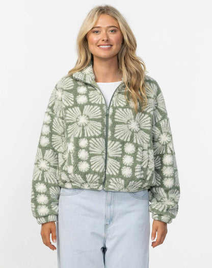 O’NEILL WOMEN'S CORDIN PRINTED JACKET - SEA SPRAY - essential surf and skate
