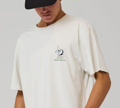 RIVVIA CADDY T-SHIRT : BONE