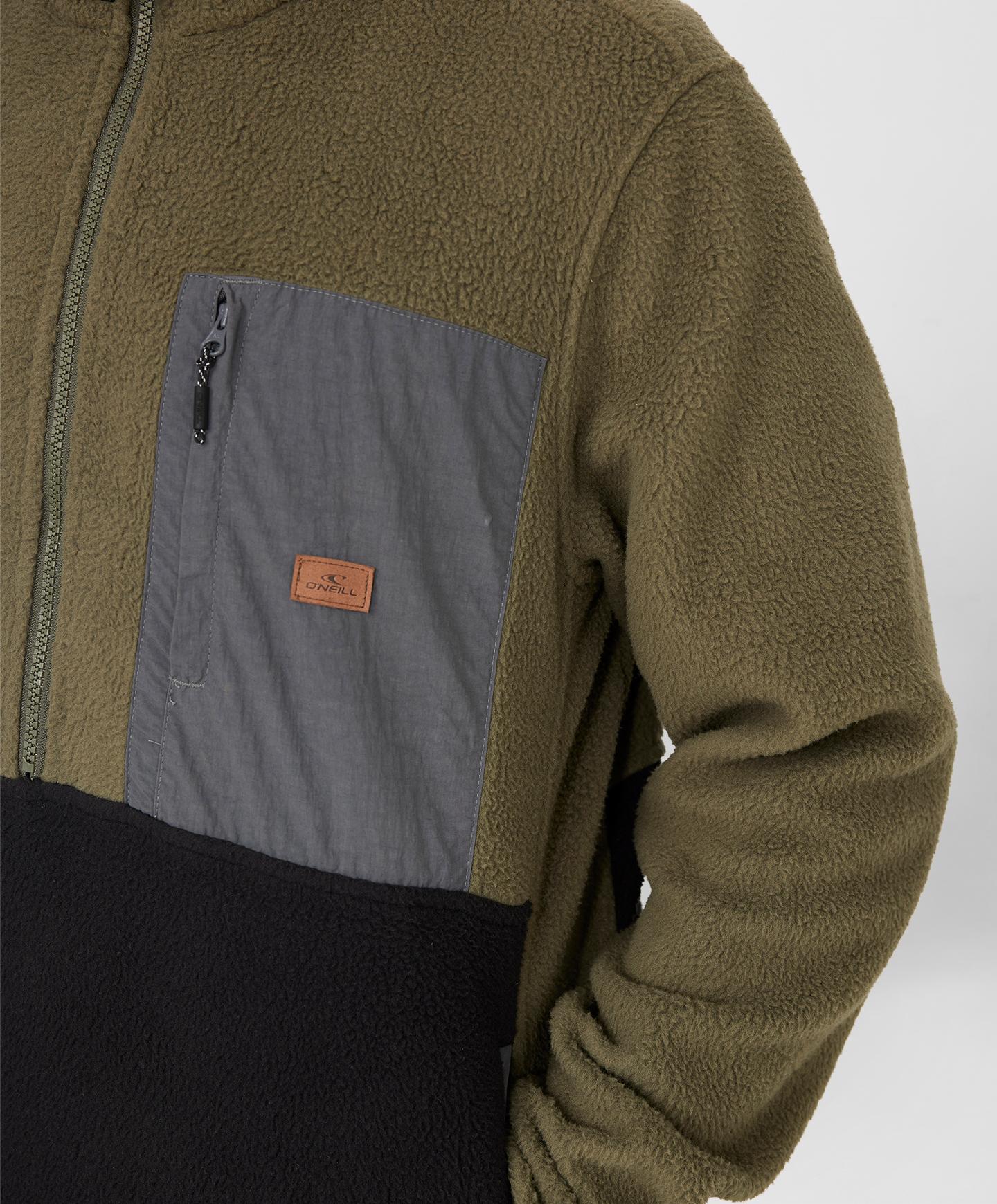 O’NEILL COLTON HIGH PILE SUPERFLEECE - ARMY - essential surf and skate