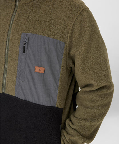 O’NEILL COLTON HIGH PILE SUPERFLEECE - ARMY - essential surf and skate