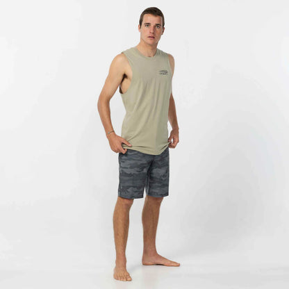 O’NEILL DUSK MUSCLE TEE - SEAGRASS