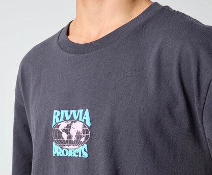 RIVVIA WORLD SERIES T-SHIRT : PIGMENT BLACK