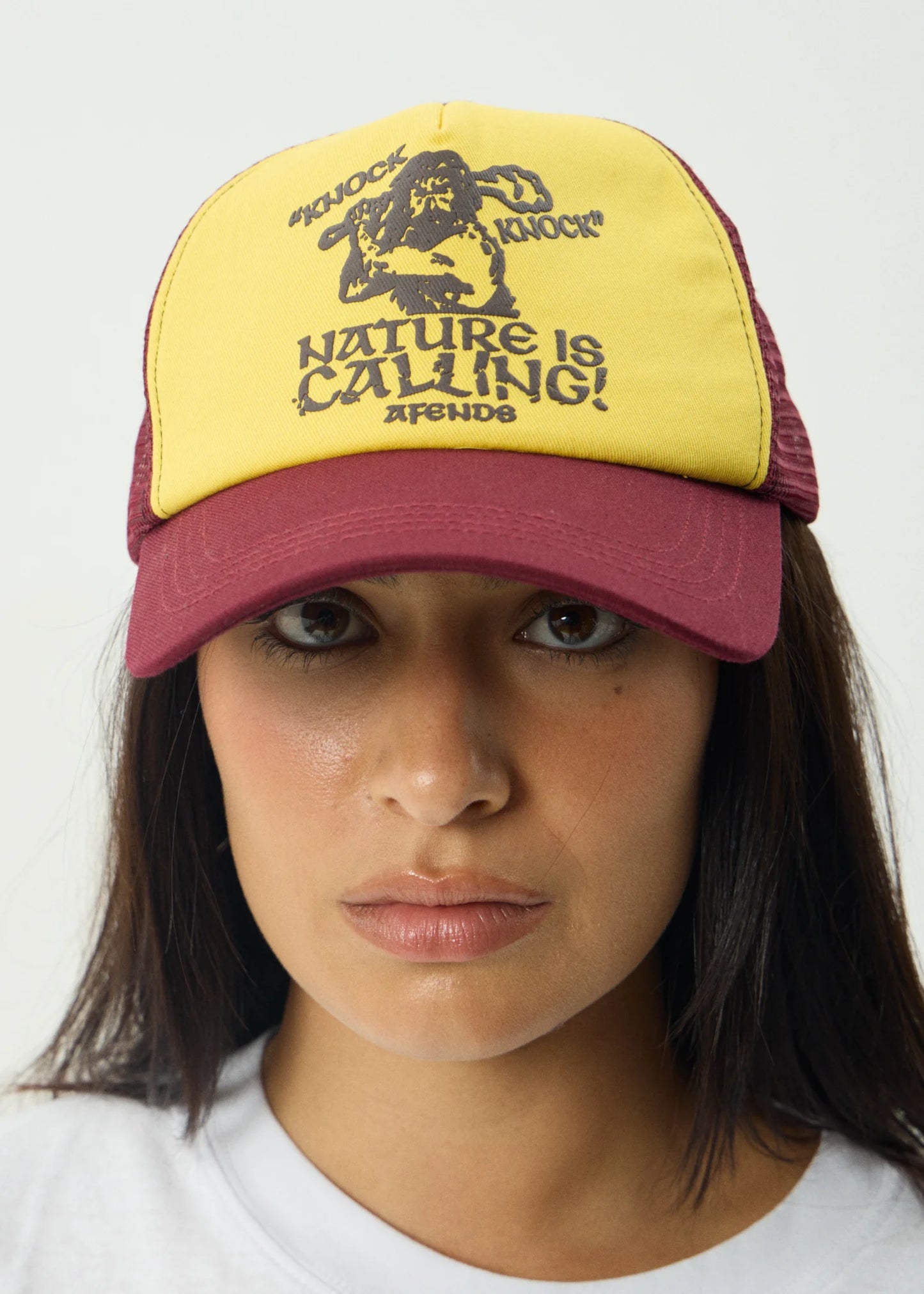 AFENDS KNOCK KNOCK - TRUCKER CAP
