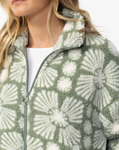 O’NEILL WOMEN'S CORDIN PRINTED JACKET - SEA SPRAY - essential surf and skate
