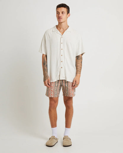 Critical Slide Ernie SS Resort Shirt - Oatmeal
