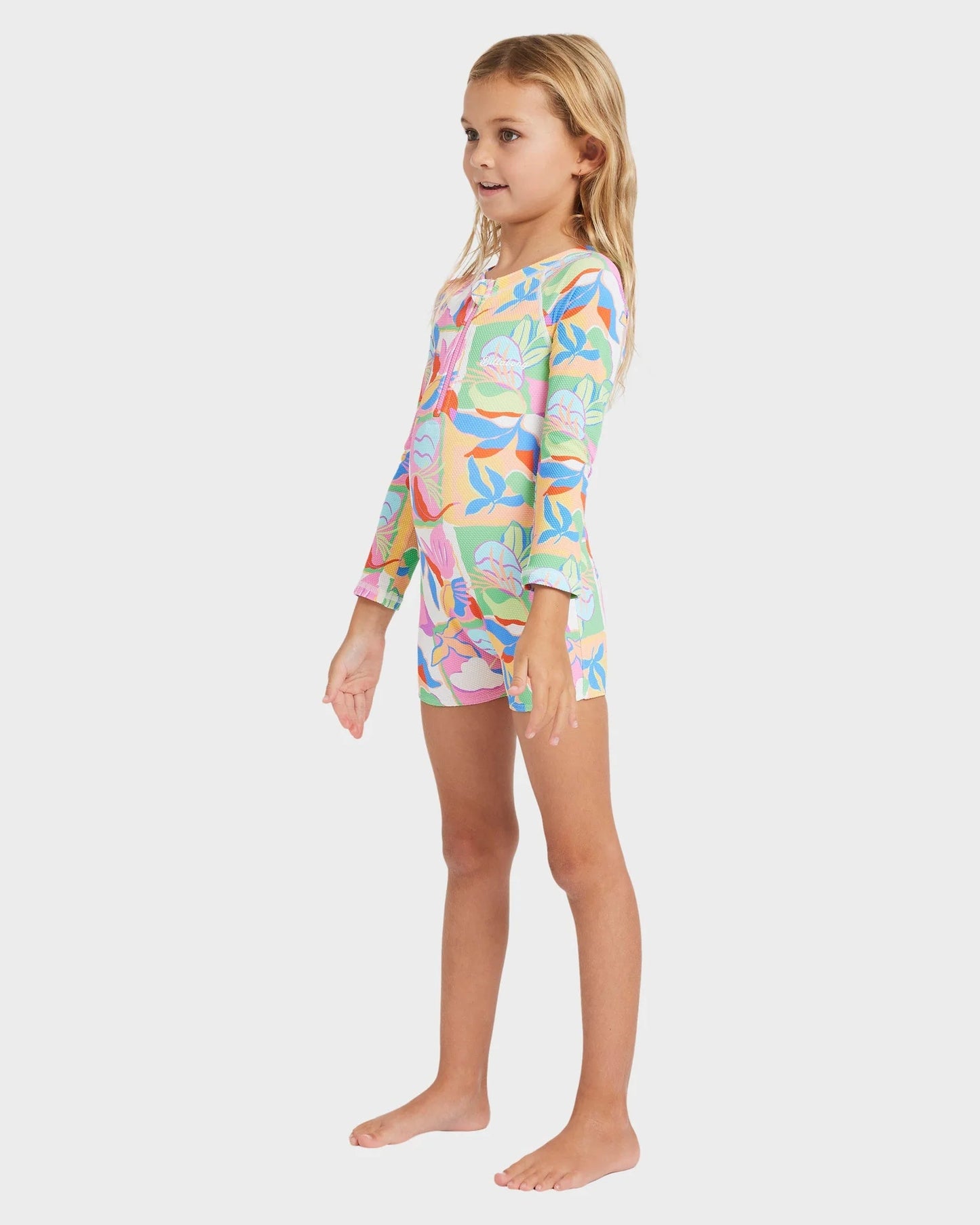 Billabong Girls 0-5 Sun Shift One Piece Shortie Rash Vest