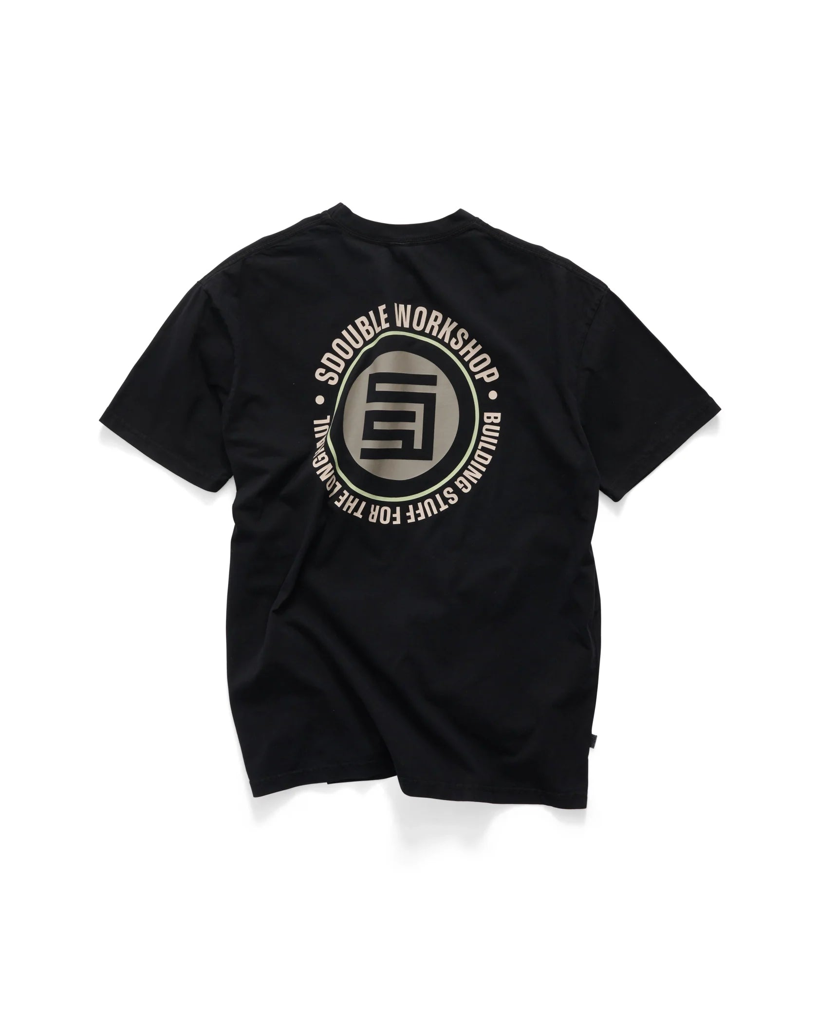 SDOUBLE WORKSHOP DOT T-SHIRT - essential surf and skate
