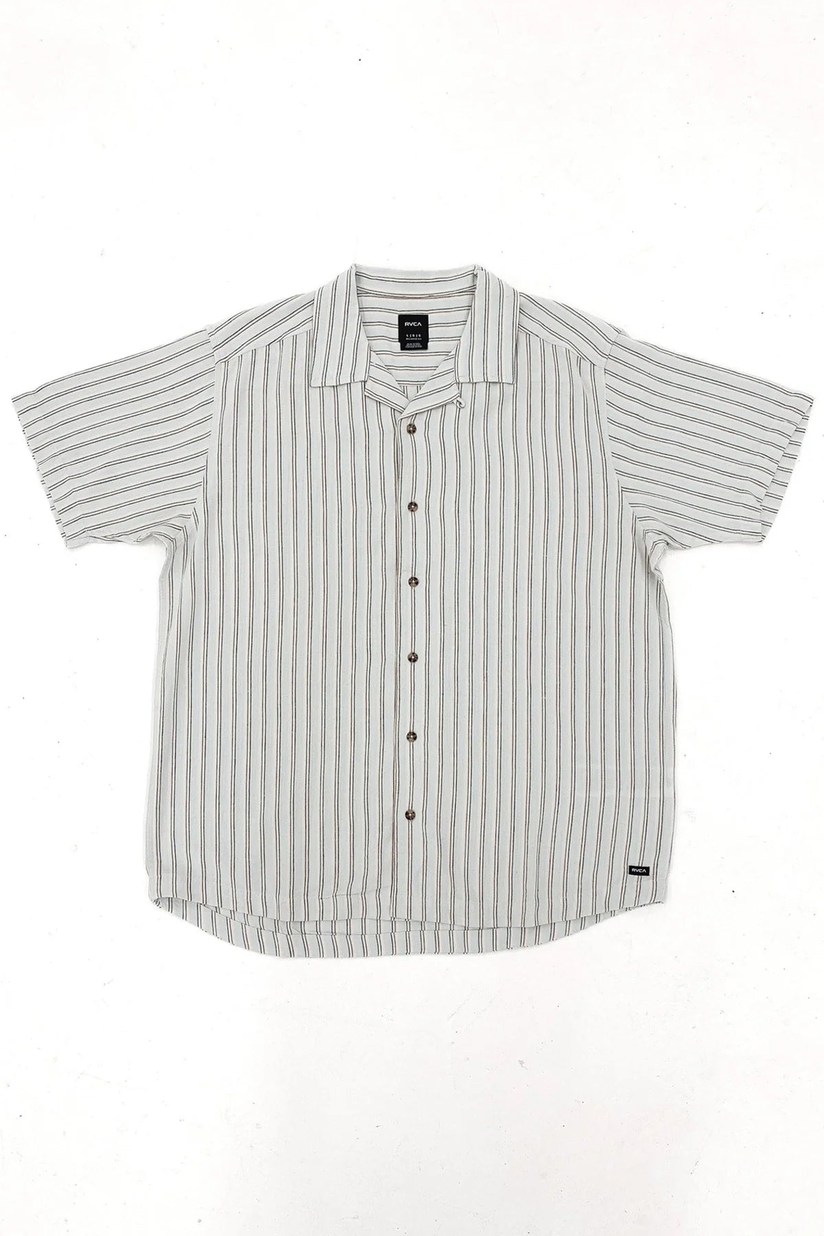 RVCA BEAT STRIPE SS SHIRT