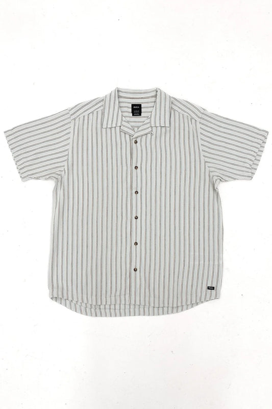 RVCA BEAT STRIPE SS SHIRT