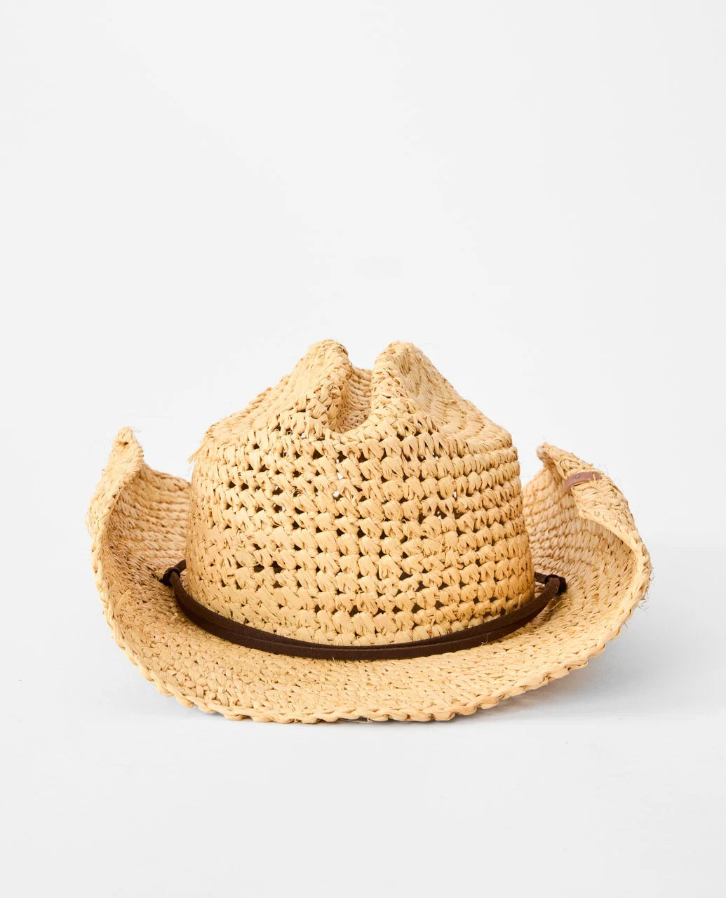 RIP CURL CRUSHABLE STRAW COWGIRL HAT - essential surf and skate