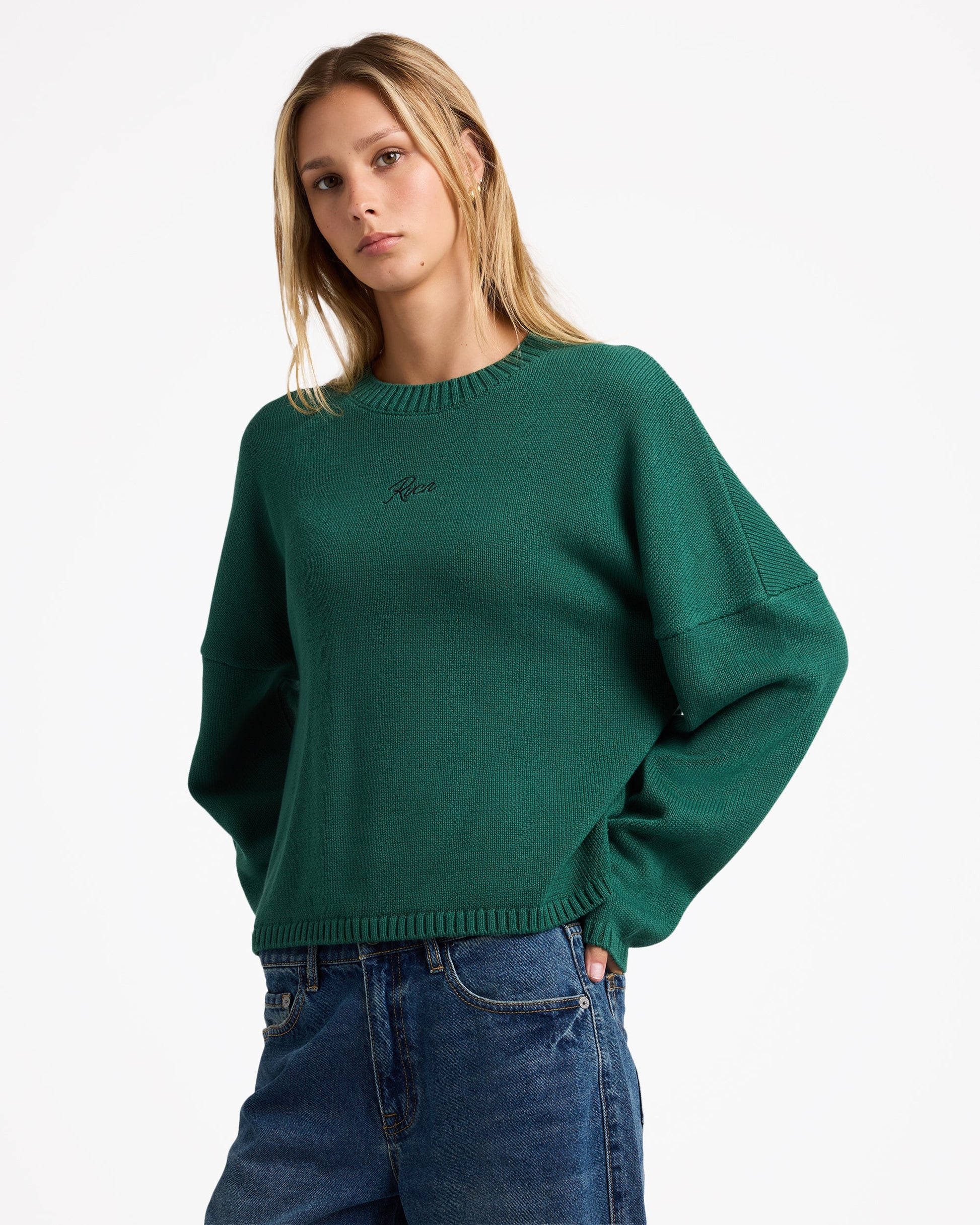 RVCA WOMENS IVY SWEATER - essential surf and skate