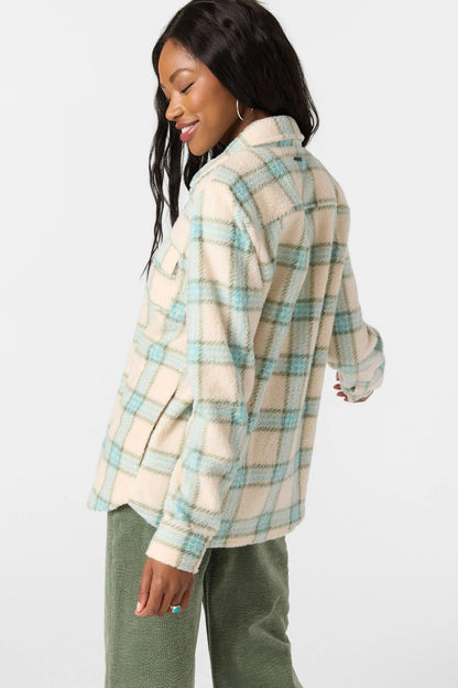 O’NEILL WOMEN'S ZUMA HIGH PILE - NILE BLUE - essential surf and skate