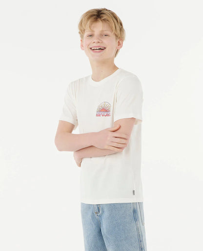 RIP CURL GRATEFUL SHRED TEE - KIDS