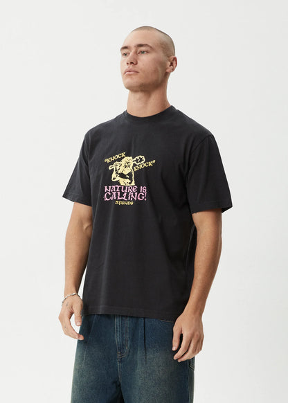 AFENDS KNOCK KNOCK - RETRO TEE