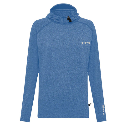 FCS ESSENTIAL HOODED LONG SLEEVE RASH VEST