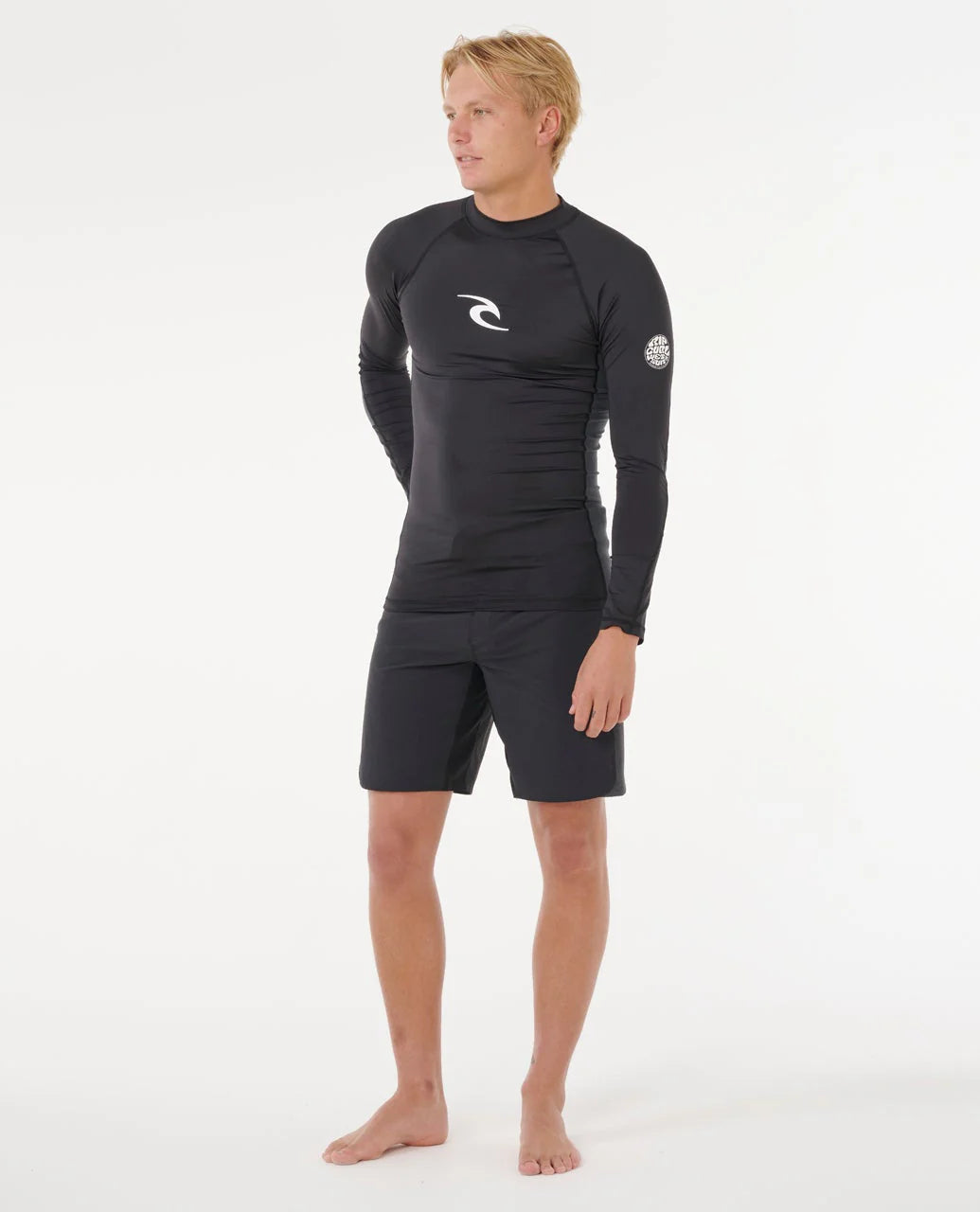 RIP CURL WAVES UPF50 PERFORMANCE LONG SLEEVE RASH VEST
