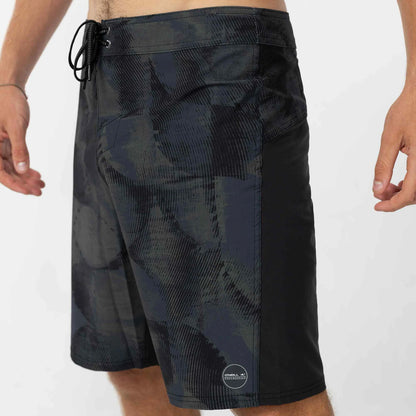 O’NEILL HYPERFREAK TECH TRVLR ENDURO 19" BOARDSHORT - ARMY - essential surf and skate