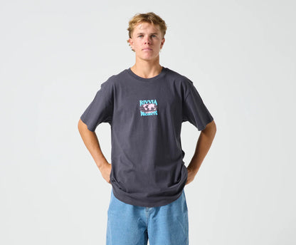 RIVVIA WORLD SERIES T-SHIRT : PIGMENT BLACK