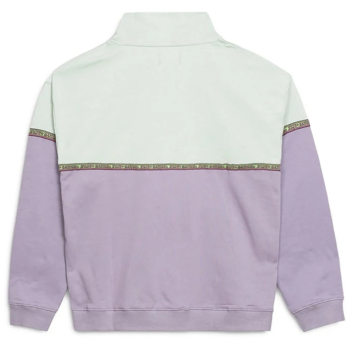 Critical Slide Cogs 1/4 Zip Fleece - Green Haze