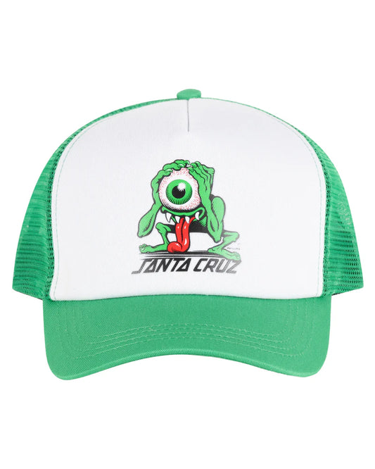 Eyegore strip trucker cap