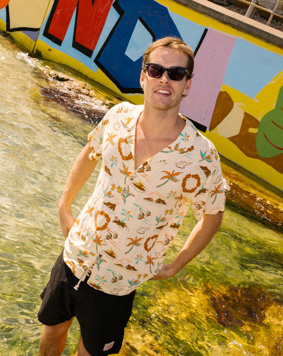 Critical Slide Islands Resort Shirt - Butter - essential surf and skate