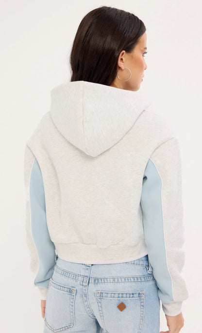 Rusty Mini Tides Cropped Hooded Fleece - essential surf and skate