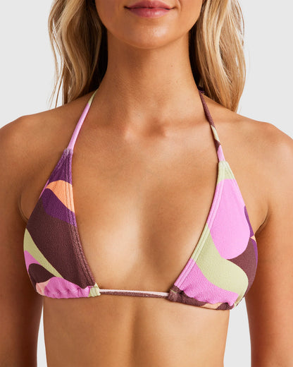 Billabong Womens Surf Swirlin Remi Triangle Bikini Top