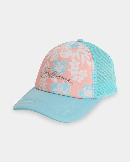 Billabong Girls 6-16 Hibiscus Haze Trucker Cap