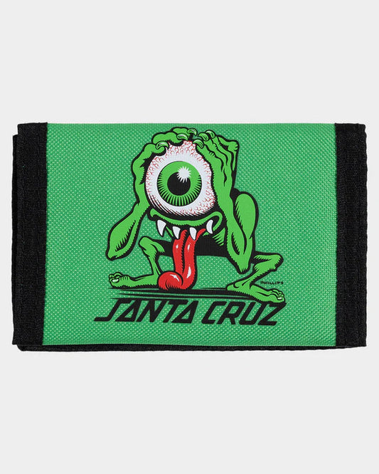 Eyegore strip Velcro wallet