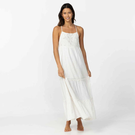 O’NEILL LISBON MAXI DRESS - WINTER WHITE
