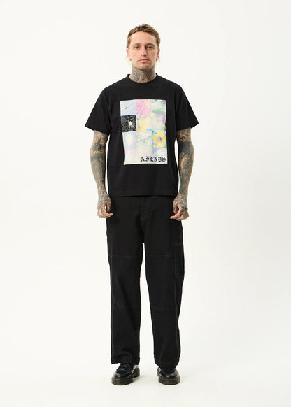 AFENDS SADWORLD - HEAVYWEIGHT BOXY TEE